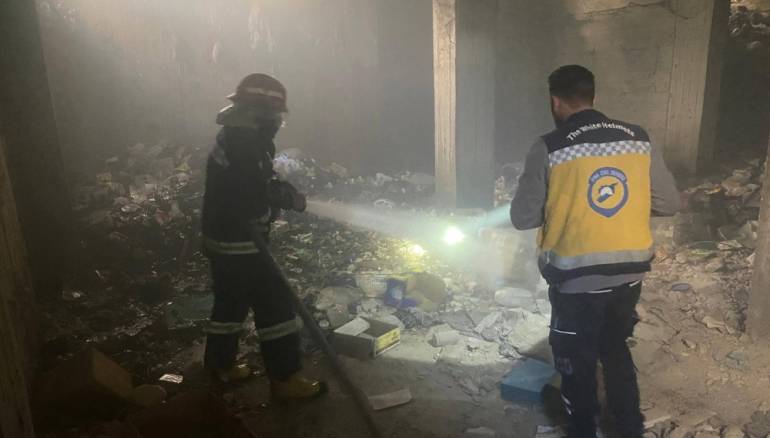 الدفاع المدني: 19 حريقاً في سوريا خلال يوم واحد و3 حالات اختناق