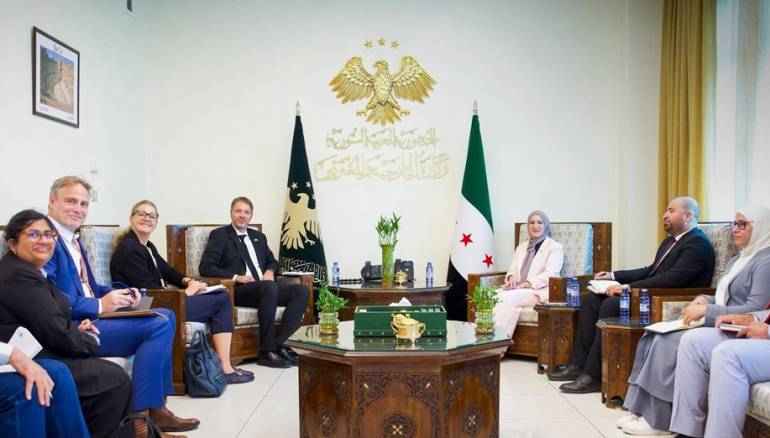 سوريا وألمانيا تبحثان تعزيز التعاون في ملفات اللاجئين والعودة