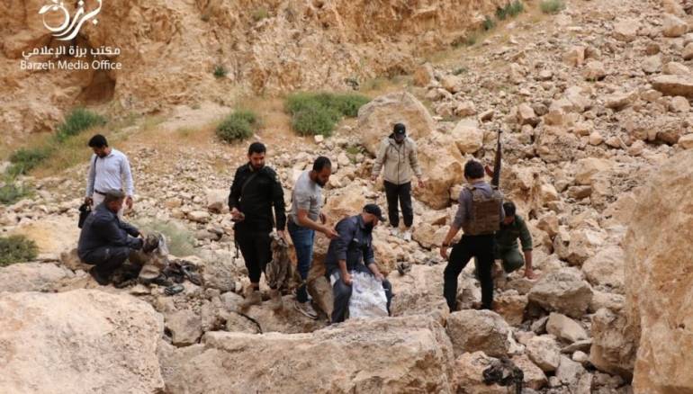 العثور على مقبرة جماعية قرب عش الورور في دمشق