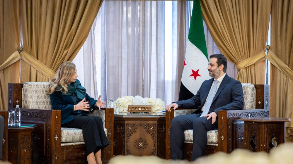 سوريا – الشيباني يبحث مع وفد أوروبي تعزيز التعاون وعودة اللاجئين