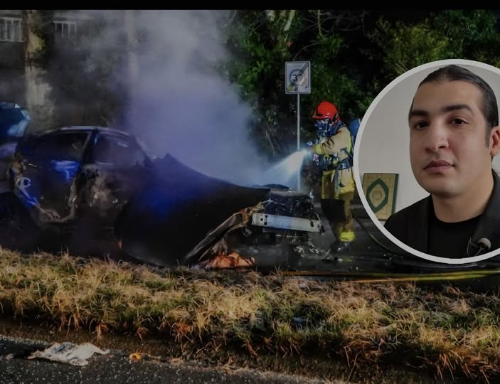 سوريا – شاب سوري ينقذ هولندياً من حريق سيارة، والشرطة تكشف التفاصيل