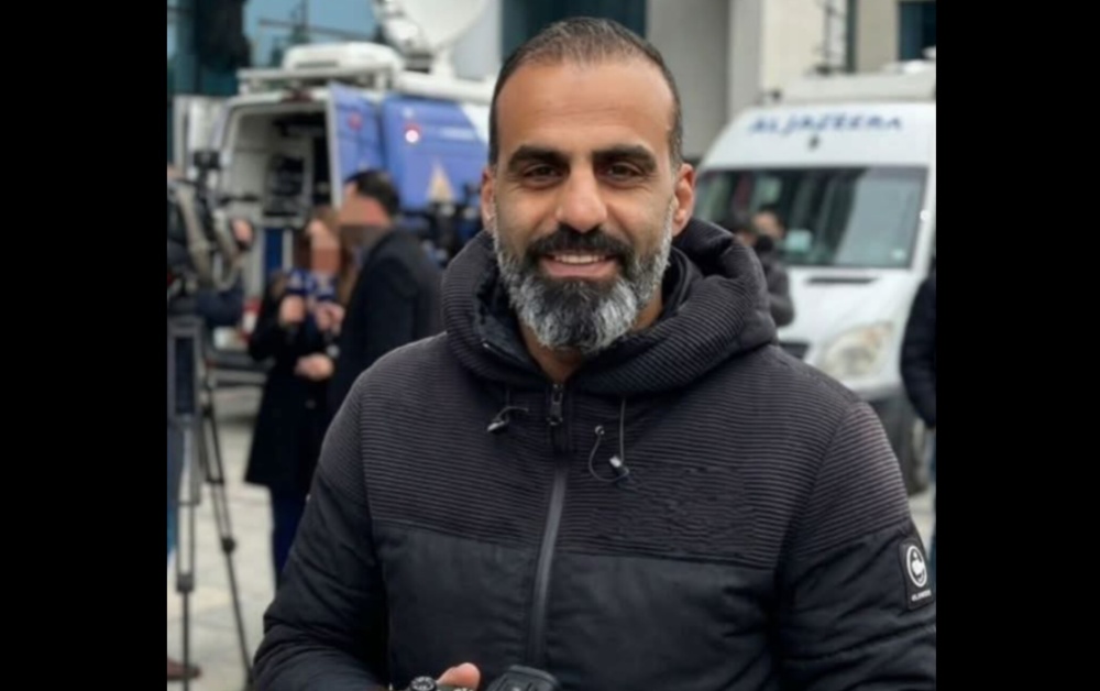 سوريا – احتجاجات في جرابلس تطالب بالإفراج عن الصحفي محمد الهوشان