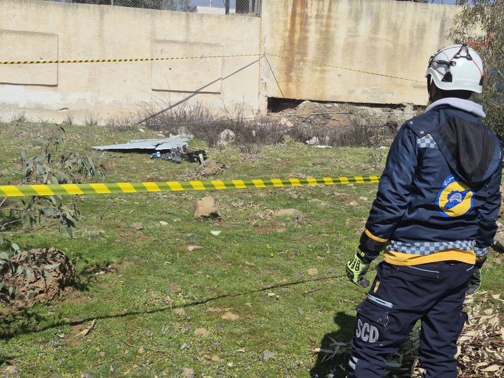 سوريا – الدفاع المدني يتصدى لسقوط أعيان عسكرية في درعا والقنيطرة