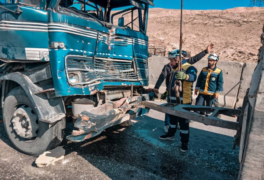 سوريا – حالتا وفاة و5 إصابات في 9 حوادث مرورية خلال يوم واحد