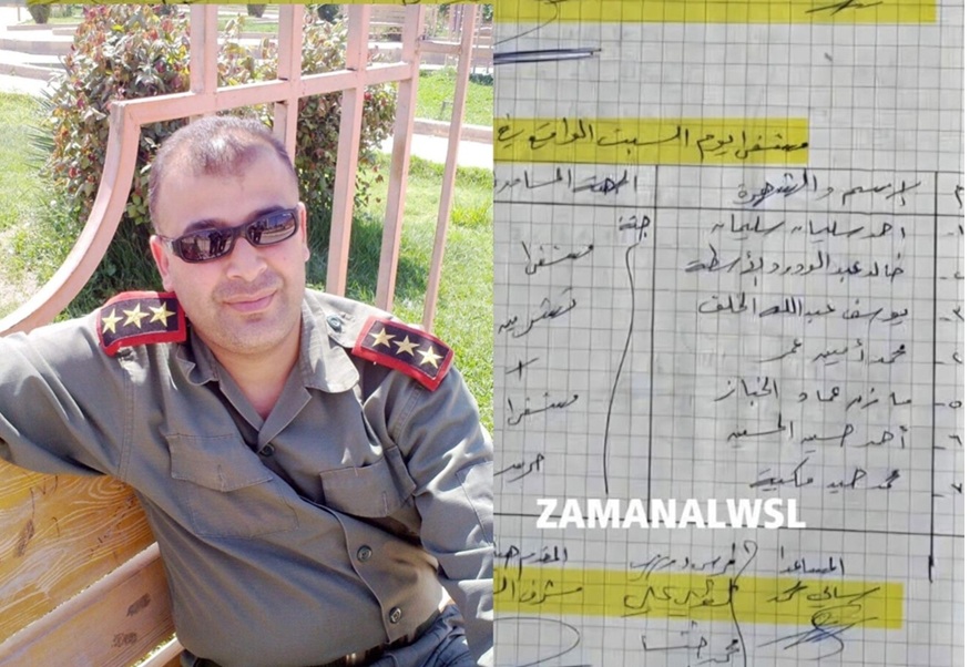 عبد الرحمن الثلجة.. ضابط منشق انتهى به المصير جثة