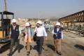 وفد ألماني يتفقد مشروع ترميم جسر الرستن بريف حمص