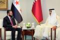 الرئيس الشرع يلتقي أمير قطر في الدوحة