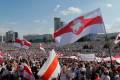 بيلاروسيا.. 100 ألف متظاهر يجددون المطالبة برحيل