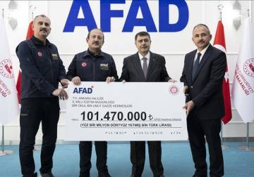 مدارس أنقرة تجمع 2.5 مليون دولار لدعم إعادة إعمار غزة