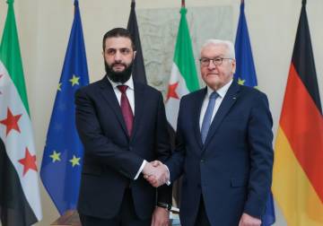 الشرع وشتاينماير يبحثان تعزيز العلاقات السورية الألمانية في برلين