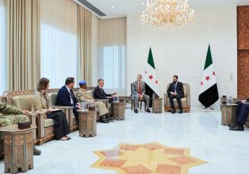 الرئيس السوري يلتقي وكيل الأمين العام للأمم المتحدة لبحث عمليات السلام