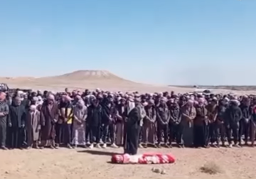 تشييع الطفل راشد العلاوي في دير الزور بعد جريمة مروّعة في لبنان