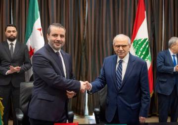 دمشق وبيروت تعلنان تشكيل لجنة عليا مشتركة وتؤكدان التطلع لعلاقات قائمة على الاحترام المتبادل