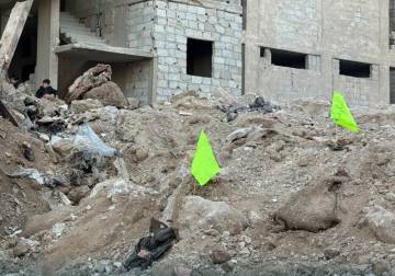 اكتشاف مقبرة جماعية جديدة في حي التضامن بدمشق