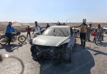 إصابة 5 أشخاص في حوادث سير متفرقة على طريق حلب - دمشق