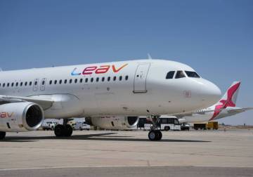 مطار دمشق يستقبل أول رحلة لشركة LEAV Aviation الألمانية قادمة من دوسلدورف