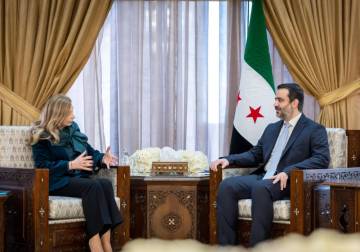 الشيباني يبحث مع وفد أوروبي تعزيز التعاون وعودة اللاجئين