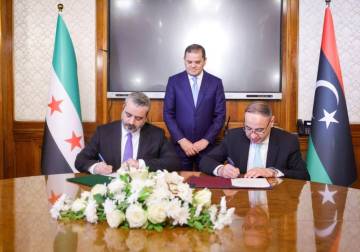 سوريا وليبيا توقعان اتفاقية لتفعيل التعاون الثنائي واللجنة العليا المشتركة
