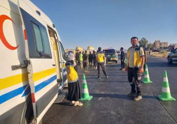 13 مصاباً جراء حوادث سير في سوريا خلال يوم واحد
