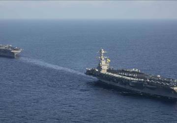 الأكبر بالعالم.. حاملة طائرات أمريكية أخرى ستتجه إلى الشرق الأوسط