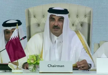 أمير قطر يدين العدوان الإسرائيلي على الدوحة ويدعو لوقف الحرب على غزة 