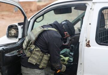 وزارة الداخلية تفكك عربة مفخخة في دير حافر شرق حلب