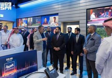 وزير الإعلام السوري يزور عددًا من المؤسسات الإعلامية الرائدة في المملكة لبحث سبل التعاون المشترك