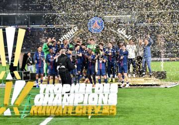 باريس سان جيرمان يتوج بلقب السوبر الفرنسي