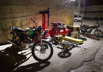 الداخلية: القبض على عصابة سرقة محال ودراجات نارية في حماة