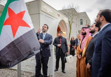 الشيباني يفتتح القنصلية السورية في مدينة بون الألمانية