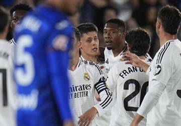 ريال مدريد يواصل مطاردة برشلونة بفوز صعب على خيتافي