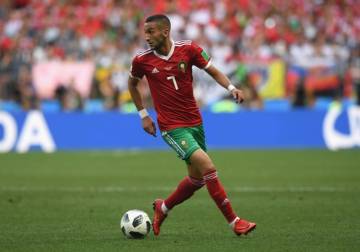 الوداد الرياضي المغربي يضم اللاعب الدولي حكيم زياش