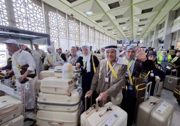 انطلاق أولى رحلات الحج من مطار دمشق 