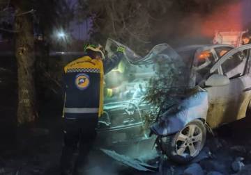 وفاة شاب وإصابة آخر بحادث سير قرب مفرق قمحانة في ريف حماة