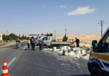 الدفاع المدني: 3 وفيات و19 إصابة بحوادث سير في سوريا