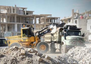 إطلاق مشروع لإزالة أنقاض داريا ودوما بدعم من مركز الملك سلمان للإغاثة