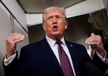 ترامب: رسوم 25 بالمئة على الدول المتعاونة تجاريا مع إيران 