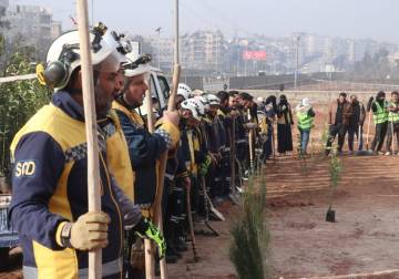 حملة لتشجير 50 ألف شجرة في حلب لتعزيز المساحات الخضراء وتحسين الواقع البيئي