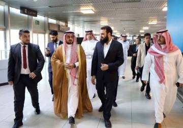 وفد سعودي يزور مطار دمشق لبحث فرص الاستثمار