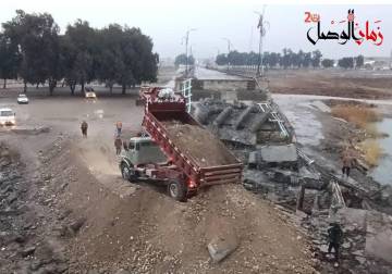 صعوبات يواجهها أهالي الرقة بعد تفجير الجسور