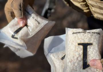 ضبط كميات ضخمة من المخدرات داخل قبر في الزبداني