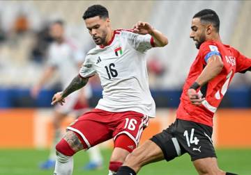 مصر تكتفي بنتيجة التعادل أمام الإمارات في كأس العرب