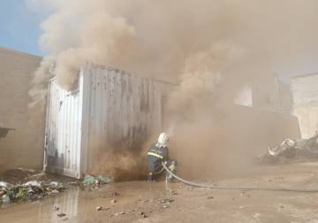 الدفاع المدني: الاستجابة لـ 17 حريقاً في يوم واحد