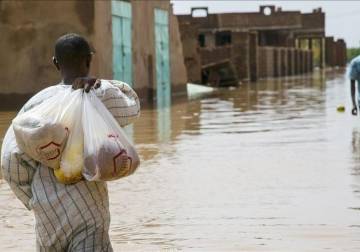 نزوح أكثر من 4 آلاف شخص وانهيار مئات المنازل جراء السيول وسط السودان