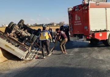وفاة شخص وإصابة 16 بحوادث سير في سوريا خلال 24 ساعة