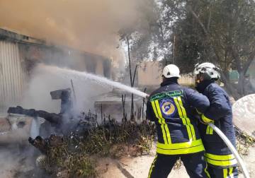 23 حريقًا في سوريا خلال يوم واحد