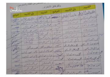 مسار العدالة لشهداء