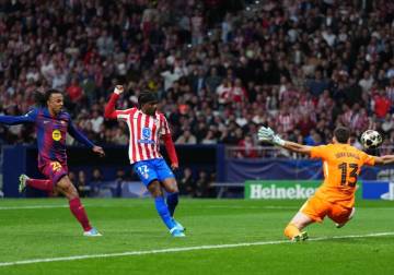 أتلتيكو مدريد يطيح ببرشلونة و يبلغ نصف نهائي دوري أبطال أوروبا