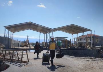 افتتاح منفذ العريضة الحدودي أمام السوريين العائدين من لبنان