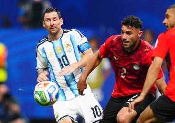 فوز مصري مستحق على الأرجنتين 2/1